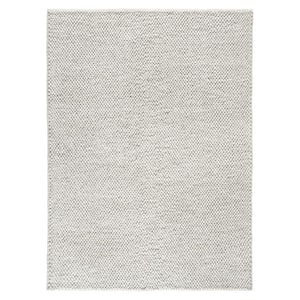 Olea Bubble Texture Beige 6 ft. x 9 ft. 100% Wool Area Rug