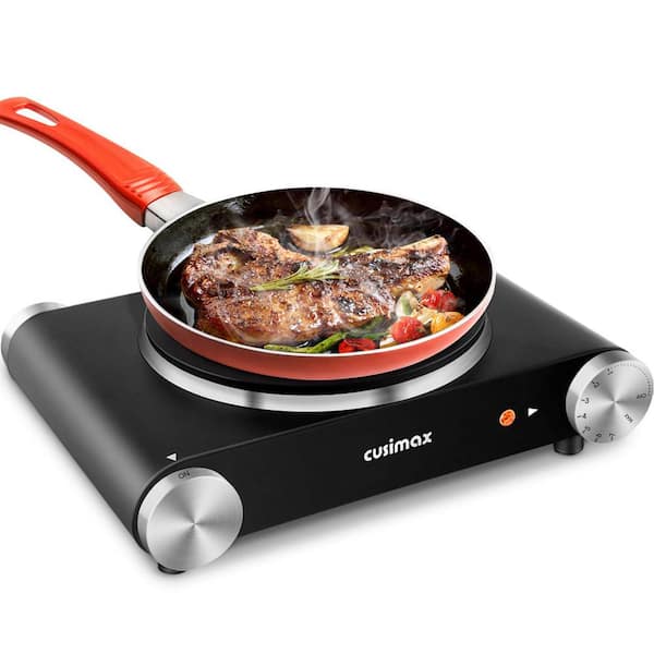 Cusimax 1500W Portable Hot Plate Review: A Useful Spare Burner