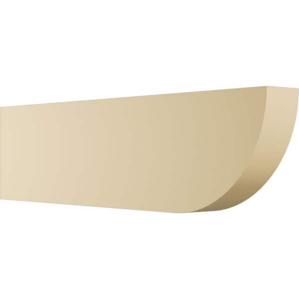 Ekena Millwork Standard Durham 3 in. W x 8 in. H x 30 in. D Signature Urethane Rafter Tail Outlooker