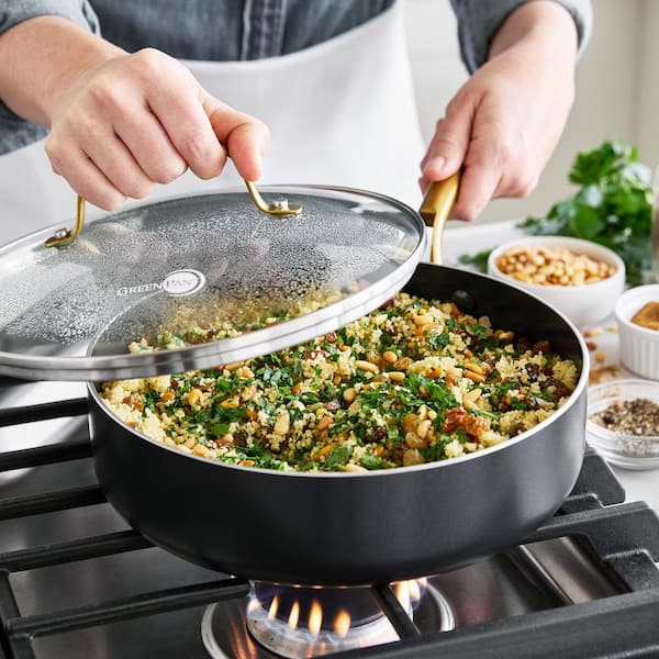GreenPan Studio 12-Piece Ceramic Nonstick Cookware Set in