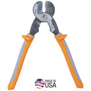 Cable Cutter, Insulated, High-Leverage, 9 in.