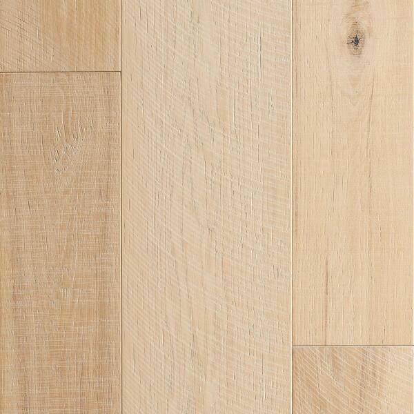 Malibu Wide Plank Crescent Hickory 1/2 in. T x 5 & 7 in. W Tongue & Groove Distressed Engineered Hardwood Flooring (1122.1 sq.ft./pallet)