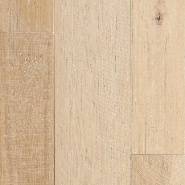 Malibu Wide Plank Hickory Crescent 1/2 in. T x 5 in. and 7 in. W x Varying Length Engineered Hardwood Flooring (24.93 sq. ft./case)