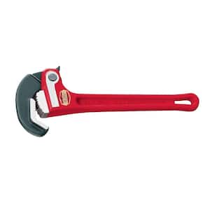 14 in. Heavy-Duty Rapid Grip Pipe Wrench with Secure Grip Hook/Jaw Design with 2 in. Jaw Capacity