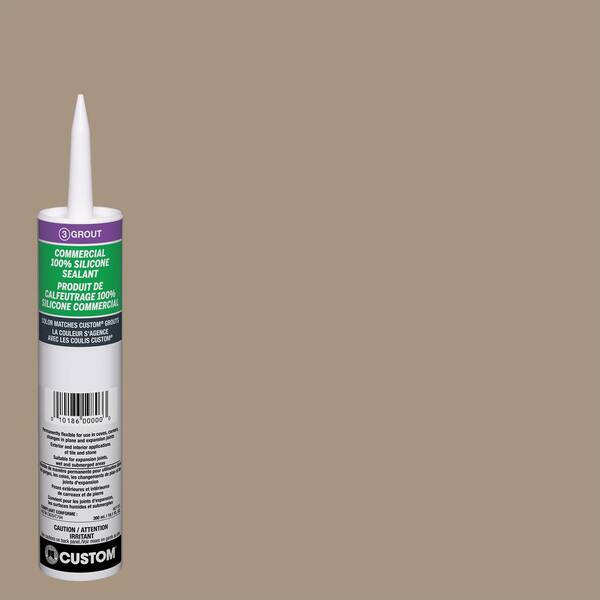 Custom Building Products Commercial 145 Light Smoke 10 1 Oz Silicone Caulk Ccsc145 The Home Depot