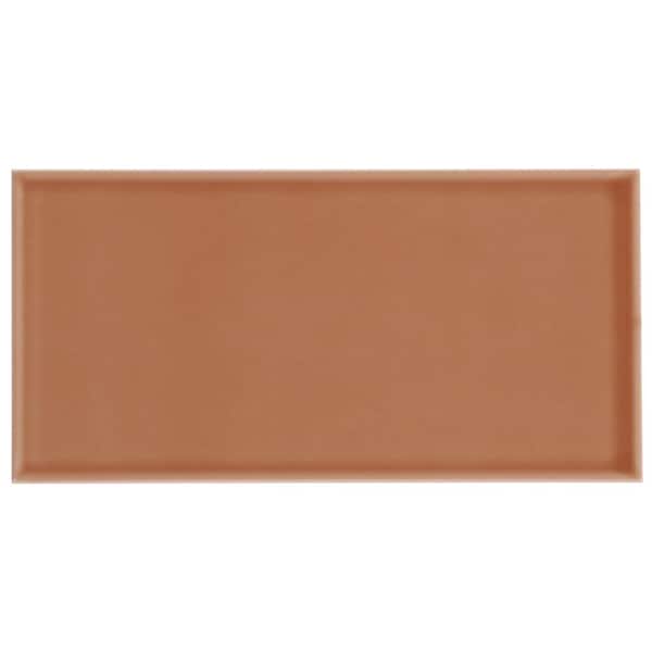 Ivy Hill Tile Stacy Garcia Tori Frame Terracotta 3.93 in. x 0.31 in. Matte Ceramic Wall Tile Sample