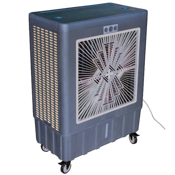 Hessaire 11,000 CFM 3-Speed Portable Evaporative Cooler (Swamp Cooler) for 3,000 sq. ft.
