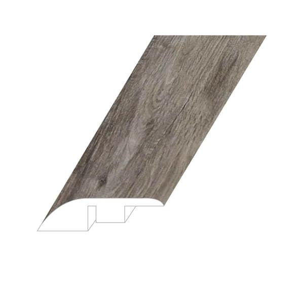 Montserrat Manifesto Grand Bistre 0.6 in. Thick x 1.8 in. Wide x 94.5 in. Length Vinyl Reducer Molding