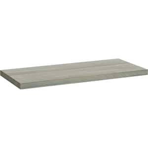 Rubbermaid Organic Ash Laminated Wood Shelf 12 in. D x 72 in. L