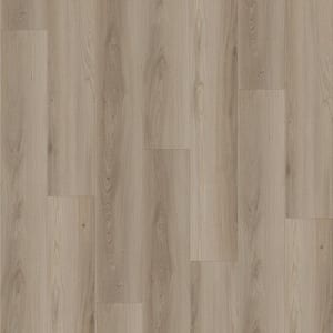 Take Home Sample-Soothing Malibu Dark Brown 9.37 in. W x 4 in. L Waterproof Laminate Wood Flooring