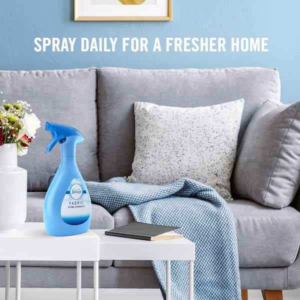 Febreze - 27 oz. Crisp Clean Heavy-Duty Odor Eliminating Fabric Freshener (4-Pack)