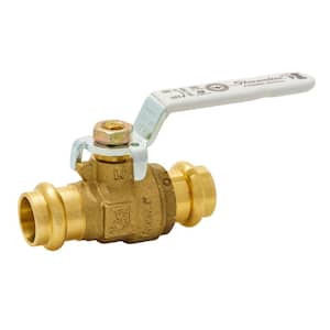 The Plumber's Choice 1 in. Brass Press Y-Strainer Valve 322S327-NL - The  Home Depot