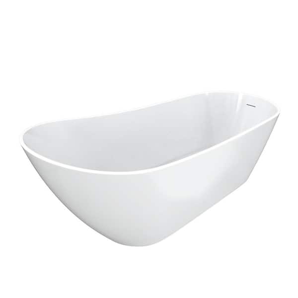 MAAX Soca 67 in. x 29 in. Acrylic Non-Whirlpool Freestanding