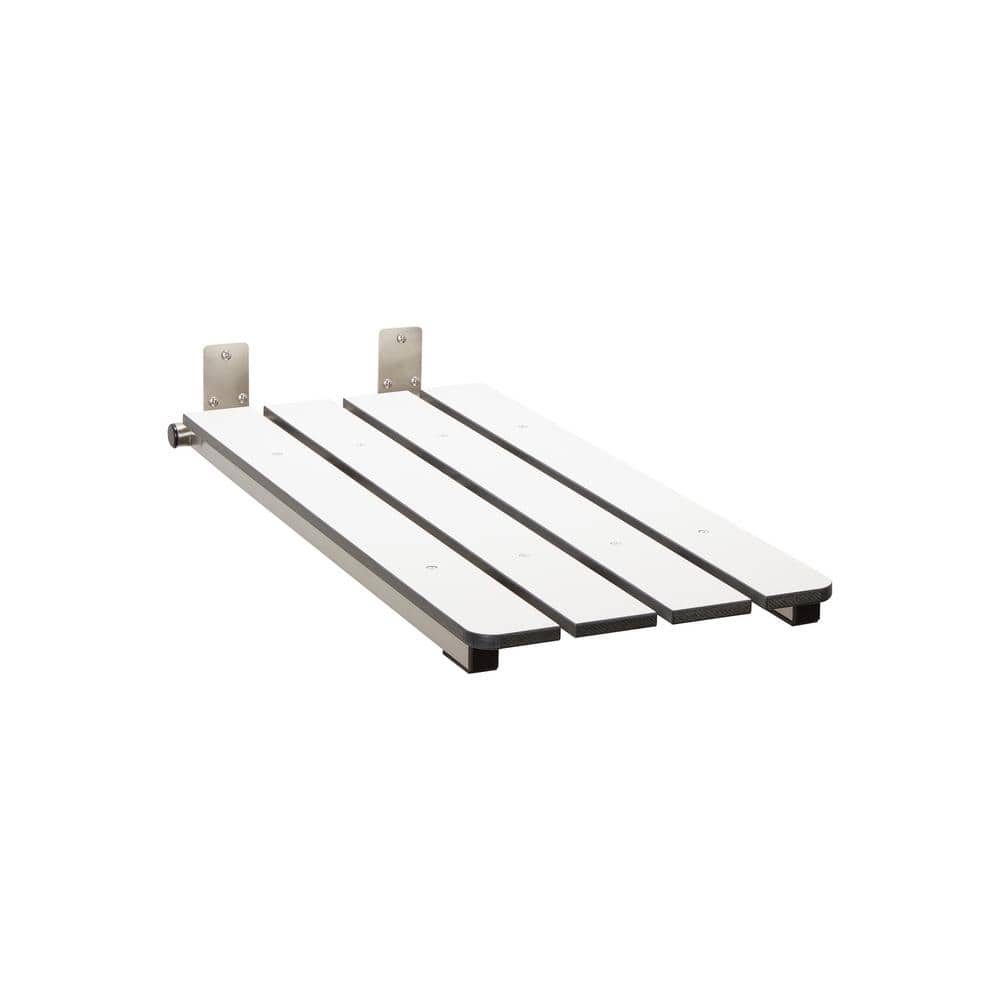 SEACHROME Hermosa 32 in. x 13.5 in. Phenolic White Back WallMount