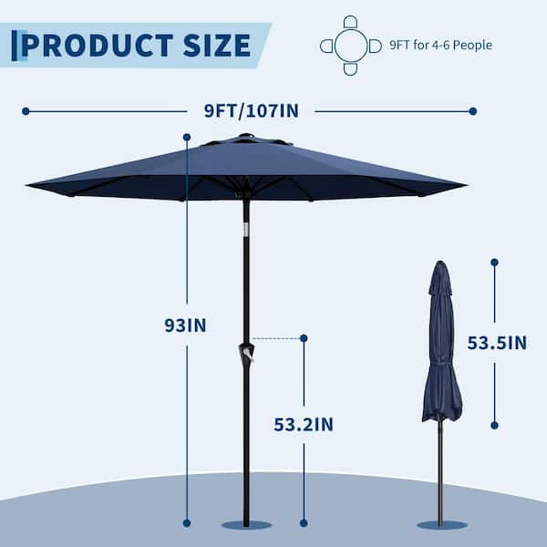 can you buy the bottom pole for patio umbrella hcman 45 in. Replacement Umbrella Lower Pole in Brown, with Bullet Buckle for Patio Umbrella