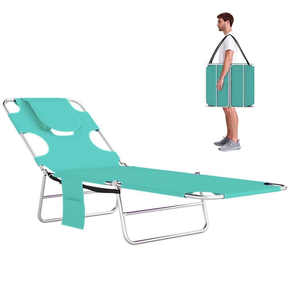 Light Green Steel Outdoor Chaise Lounge price history on PriceWatchPro