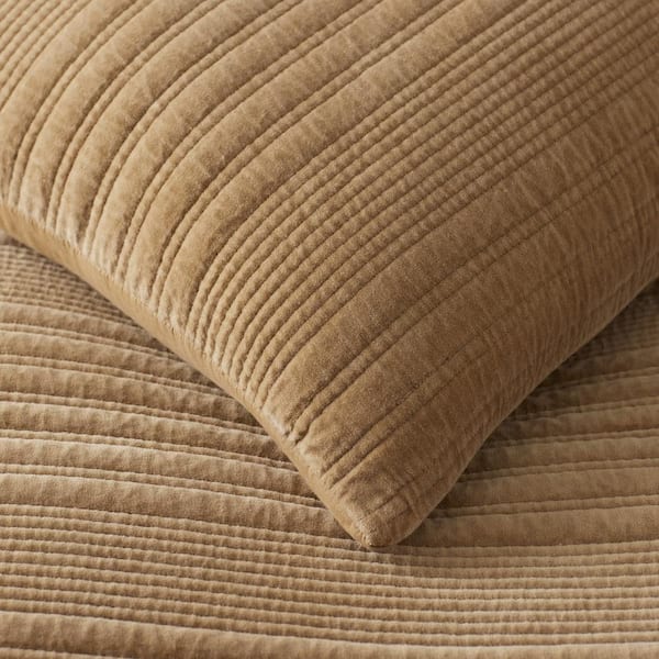 The Company Store Legends Luxury Line Stitch Velvet Gold King