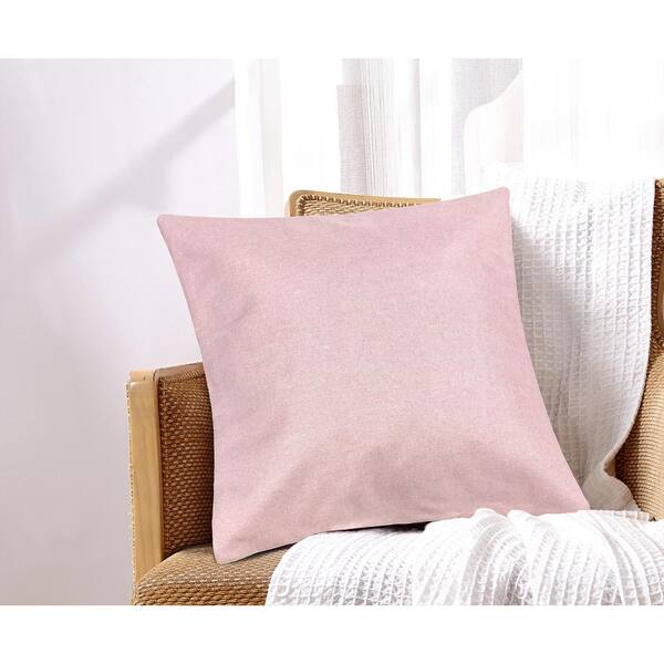 linen throw pillow