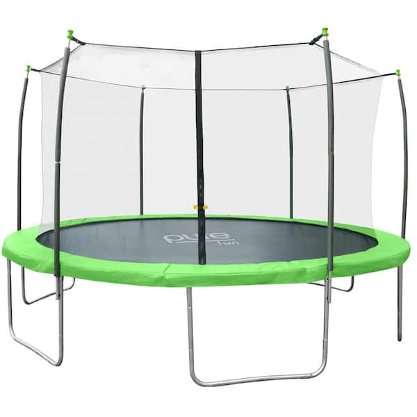 Pure Fun Dura-Bounce 12 ft. Trampoline with Enclosure
