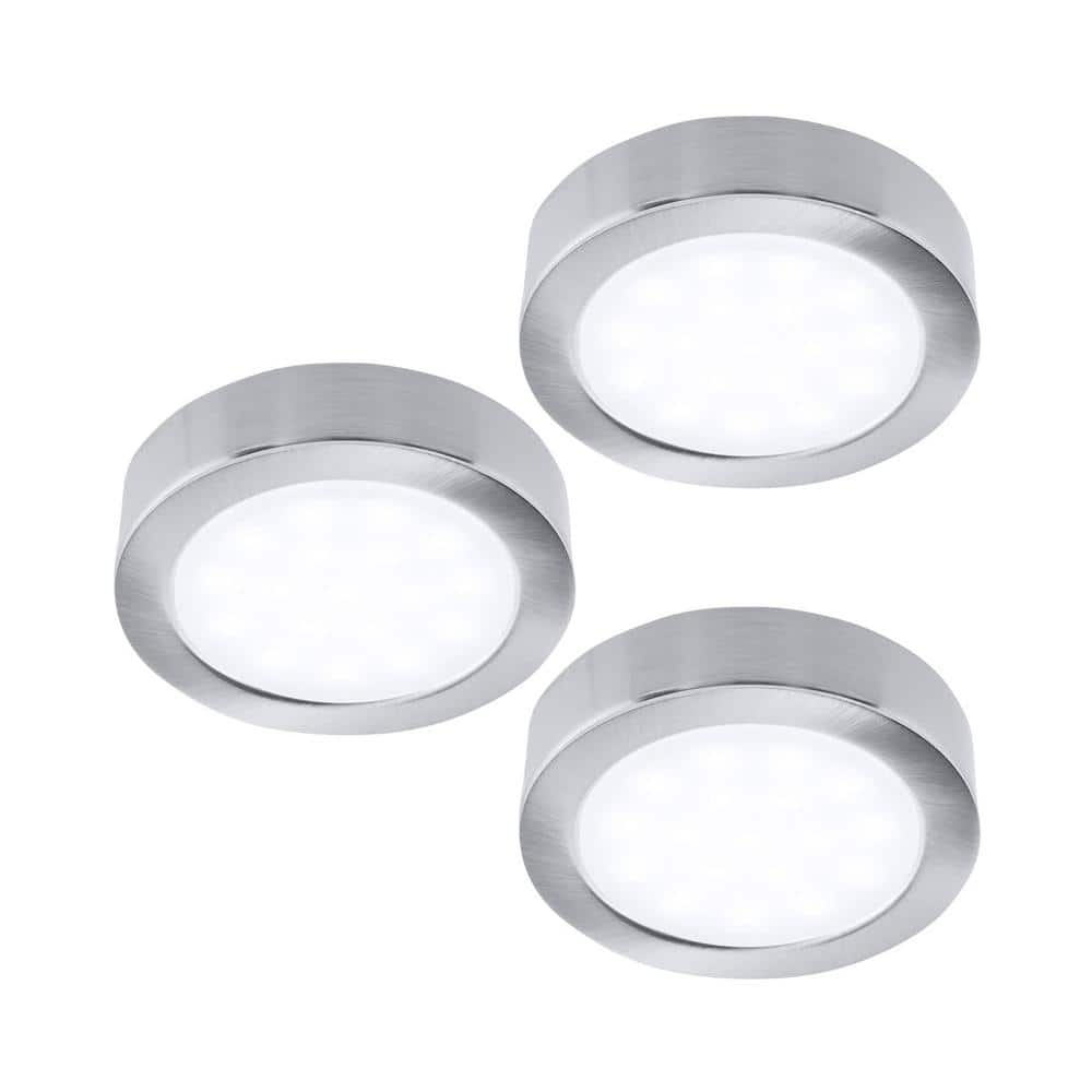 Plug and Play Plug-in 1-Light Soft Light Integrated LED Under Cabinet Puck 