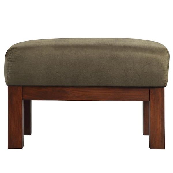 HomeSullivan Olive Accent Ottoman