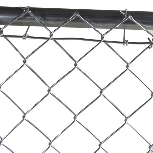 Everbilt Chain Link Fence 170 ft. 9-Gauge Galvanized Steel Tension Wire  328787DPTEB - The Home Depot