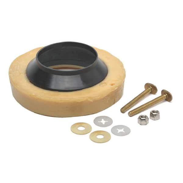 boeemi Extra Thick Wax Ring Toilet Kit with Bolts for Reinstallation of The Fits 3-Inch or 4-Inch Waste Lines 2 Pcs at MechanicSurplus.com L