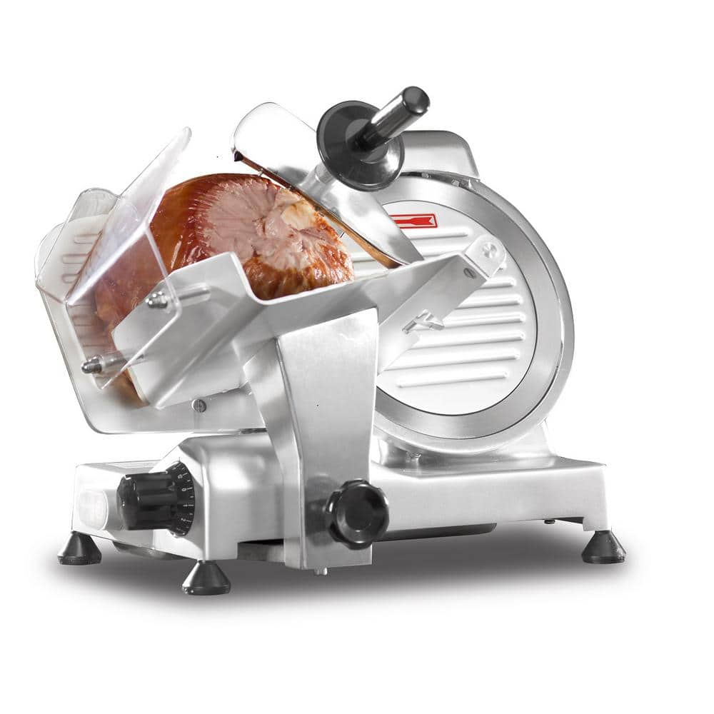 Big Bite 8.5" Semi-Automatic Stainless Steel Meat Slicer