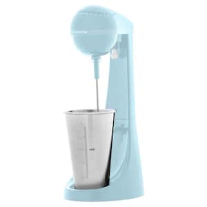 15.2 oz. 2-Speed Blue Milkshake Blender with Stainless Steel Mixing Cup