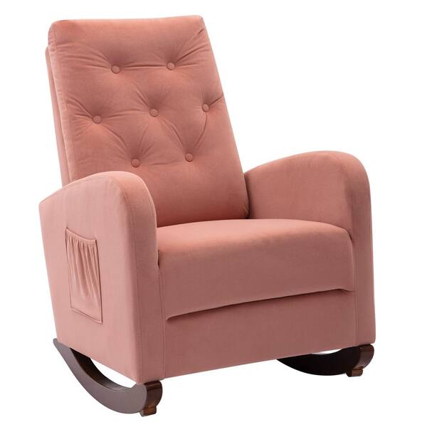 blush rocker recliner