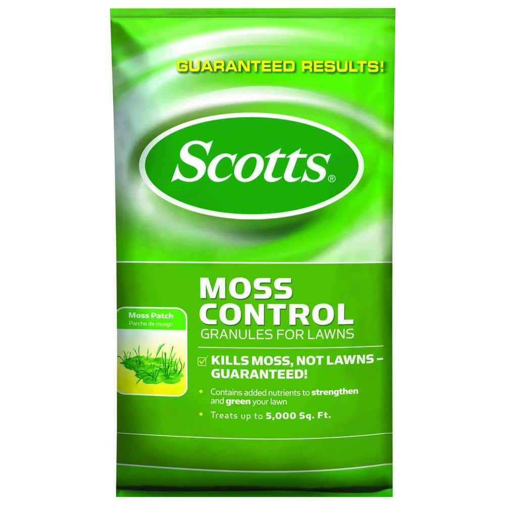 Scotts Moss Control Granules for Lawns 31005A The Home Depot