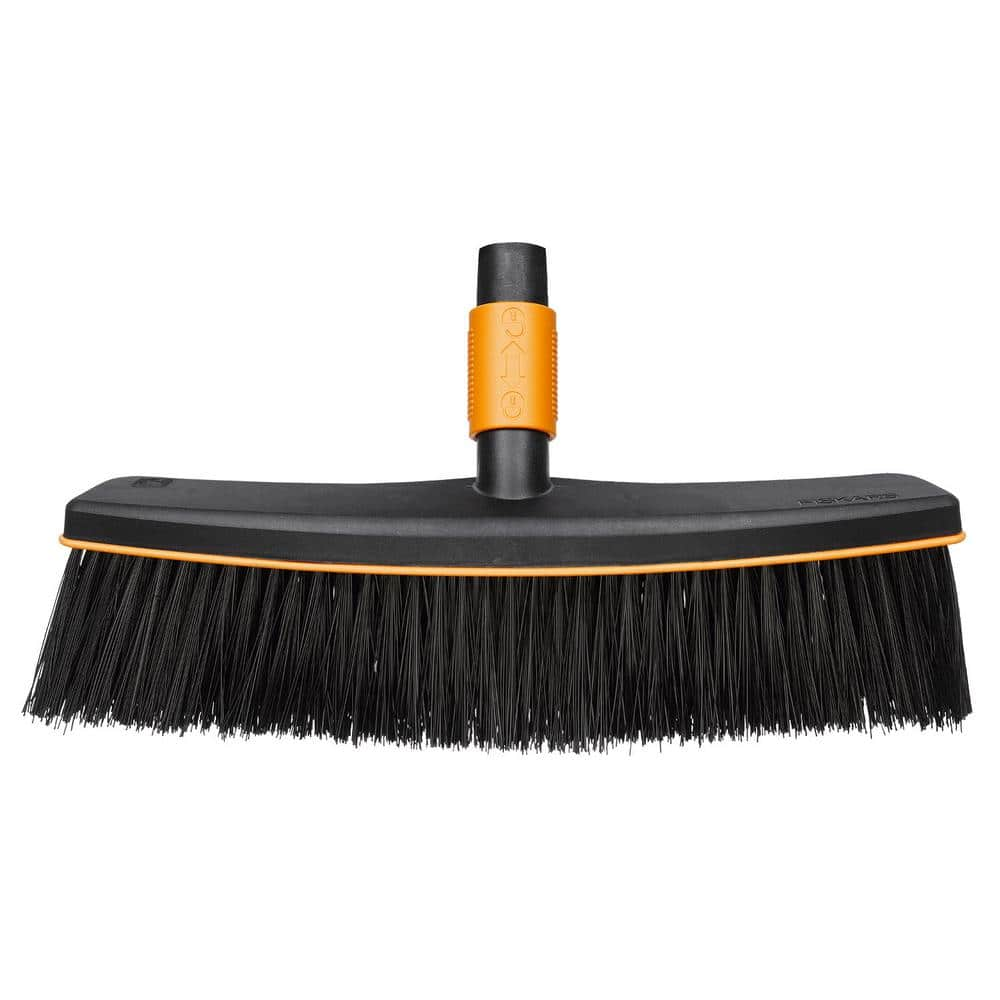 Fiskars QuikFit Outdoor Broom Interchangeable 15 in. Head Attachment