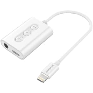 MFi Certified Audio + Charging Adapter with Lightning Cable
