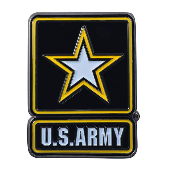 FANMATS 2.7 in. x 3.2 in. U.S. Army Color Emblem