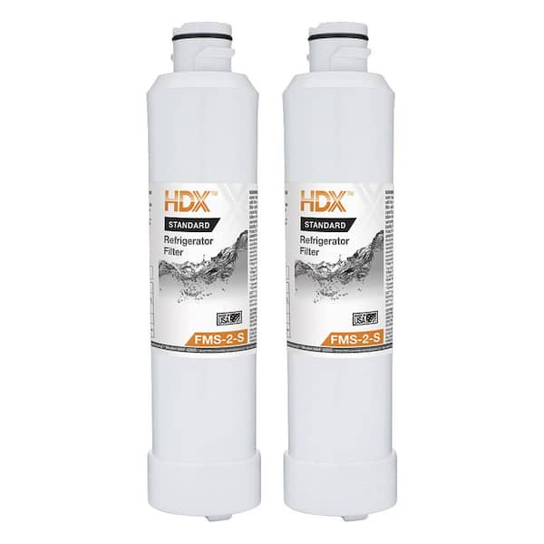 FMS-2-S Standard Refrigerator Water Filter Replacement Fits Samsung HAF-CINS (2-Pack) 107116 - The Home Depot
