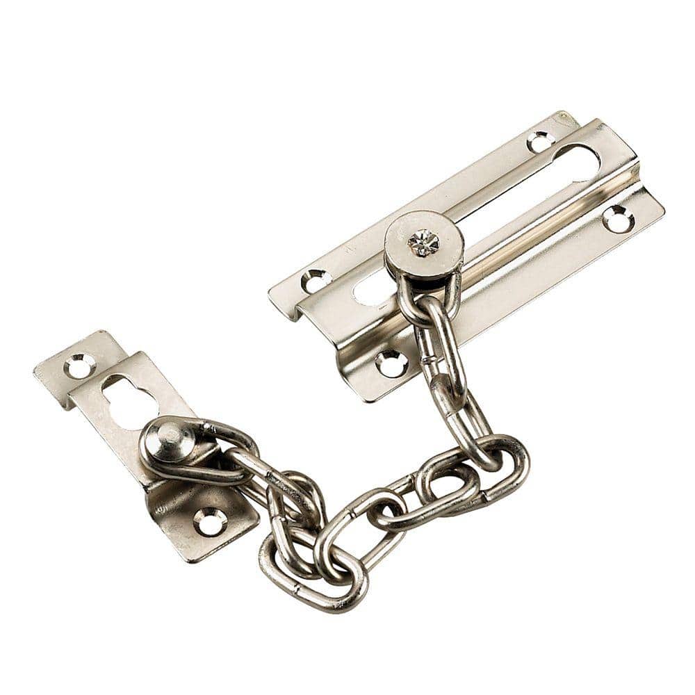 3 1/2 in. (89 mm) Satin Nickel Chain Door Lock price history on PriceWatchPro