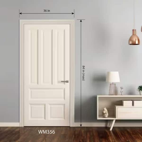 WM356 11/16 in. D 2-1/4 in. W 84 in. L Prefinished Finger Jointed Wood Door Casing Moulding Set