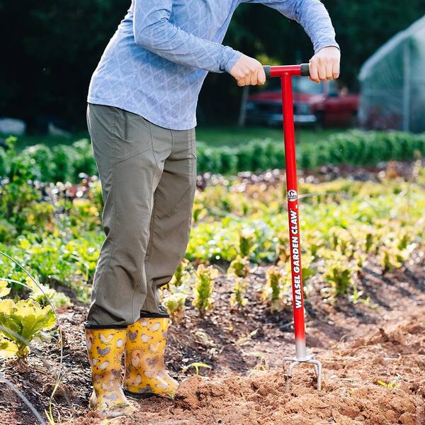Garden Weasel Claw Pro - 3-in-1 Hand Tiller For Cultivating, Weeding & Soil Aeration
