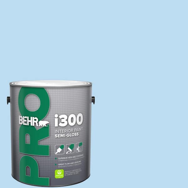 1 gal. #P510-1 Greek Isles Semi-Gloss Interior Paint