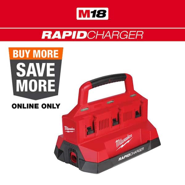 M18 18V Lithium-Ion PACKOUT 6-Port Rapid Charger