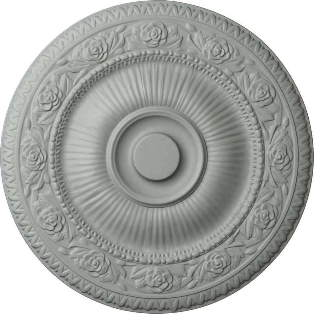 "24-1/4"" x 2"" Neuveau Urethane Ceiling Medallion (Fits Canopies upto 6-3/8""), Primed White" price history on PriceWatchPro