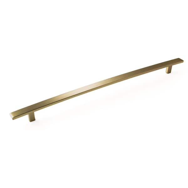 Amerock Cyprus 18 in. (457mm) Modern Golden Champagne Arch Appliance Pull