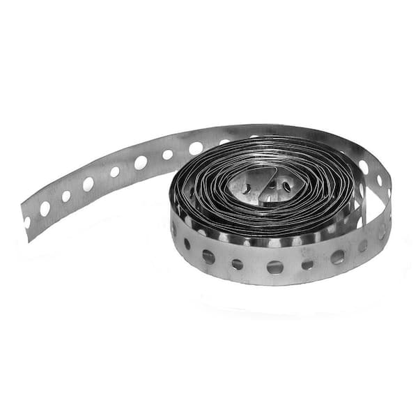 50 ft Roll Metal Hanger Strap Perforated Galvanized Steel 3/4"x50' 