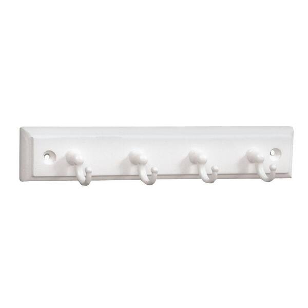 Liberty 9 in. White Key Rack