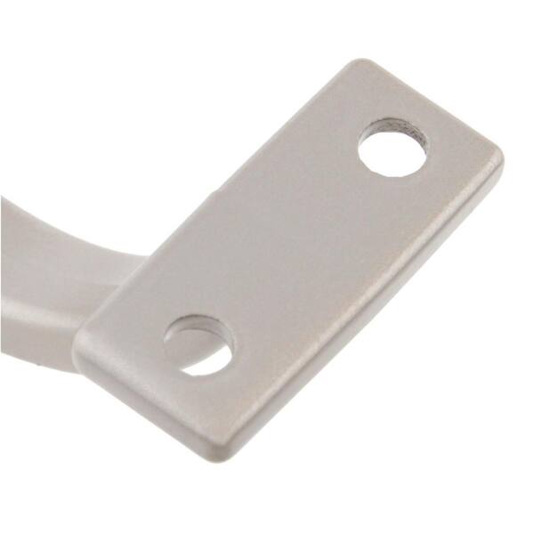 EVERMARK Stair Parts 601-B-MD Brushed Nickel Stair-Rail Wall Bracket Accessory