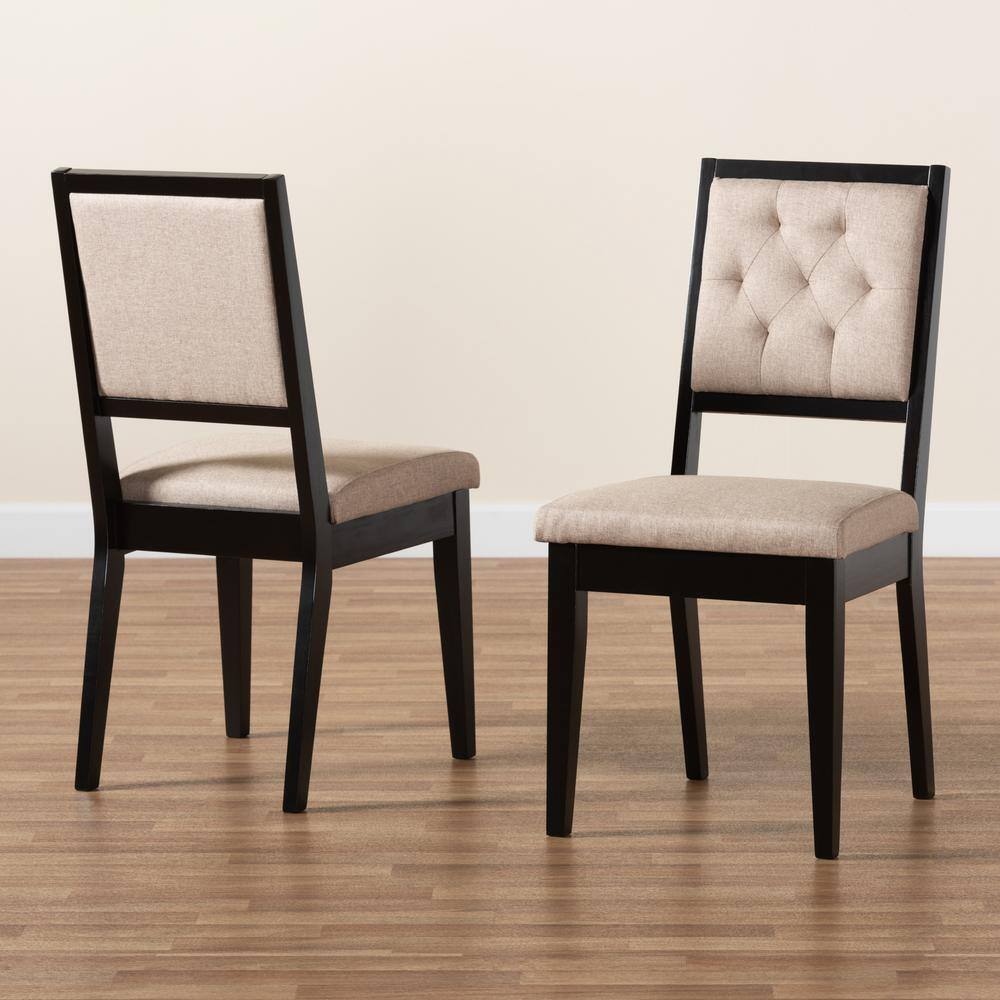 Elegant Gideon Brown Wood and Cane Low Arm Chair