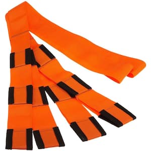 Forearm Forklift 9.4ft. x 3 in. Adjustable Heavy-Duty Moving Straps for Furniture and Appliances, Supports Up to 800 lbs