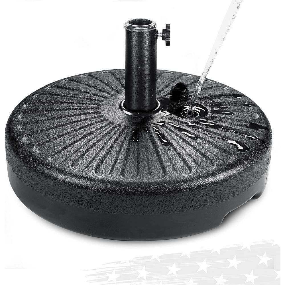 20 in. 51lbs. Heavy-Duty Market Table Umbrella Base Weighted, Outdoor Filla