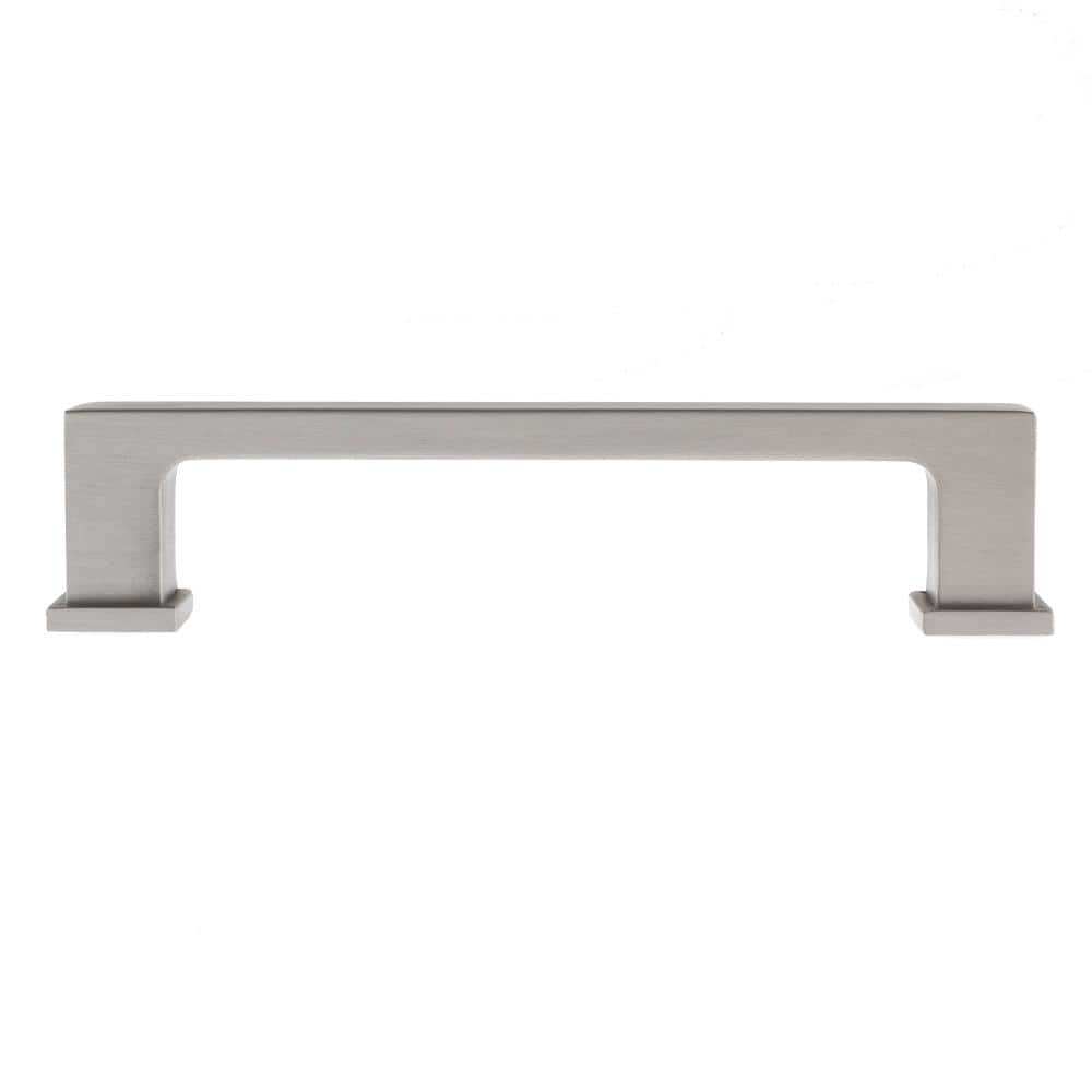 Chelsey 4" Satin Nickel Rectangular Bar Pull Multipack