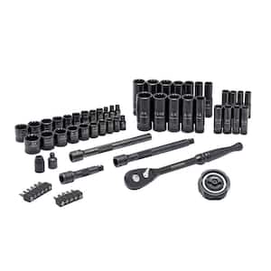 3/8 in. Drive 100-Position Universal SAE and Metric Mechanics Tool Set (60-Piece)